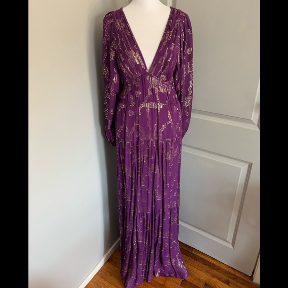 BA&SH Dina Maxi Dress - Picture 3 of 9